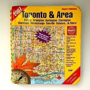 🟡Toronto & Area Map 